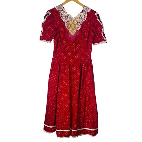 Gunne Sax by Jessica San Francisco Vintage Prairie Dress AS IS Size 13